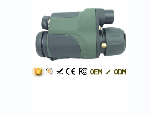 αδιάβροχο Monocular νυχτερινής όρασης IR μακροχρόνιας σειράς 2X24 4x50 6x30 με την τηλεοπτική λειτουργία